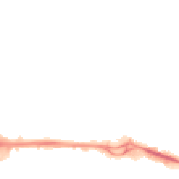 Night-time road noise heatmap for M17 1AY