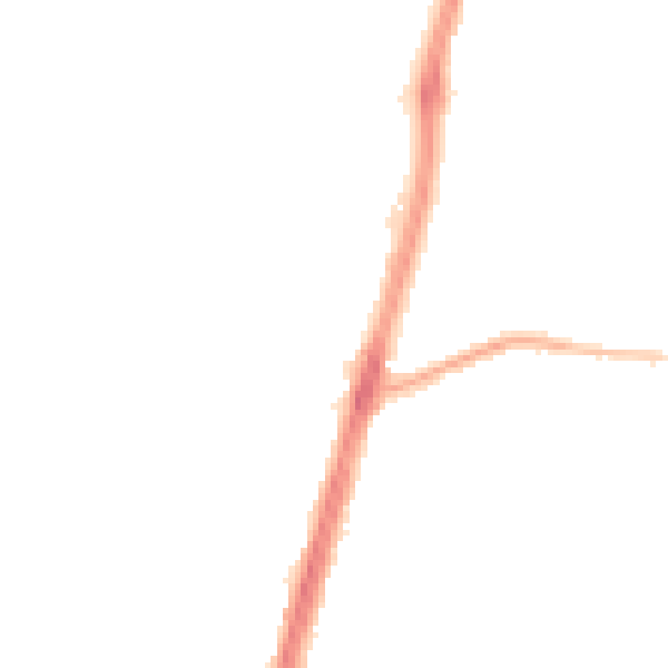 Night-time road noise heatmap for M19 1BA