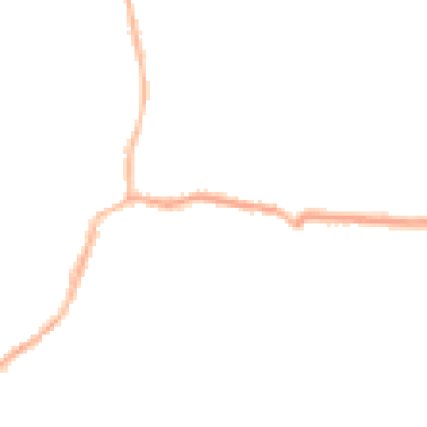 Night-time road noise heatmap for M19 3JE