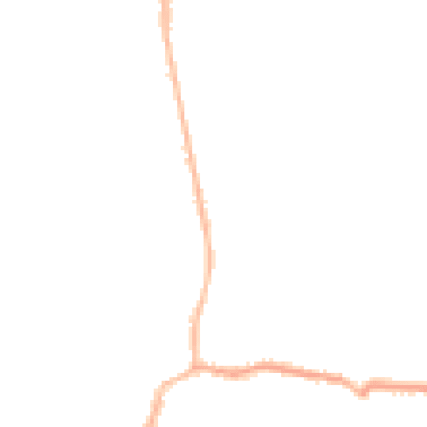 Night-time road noise heatmap for M19 3PB
