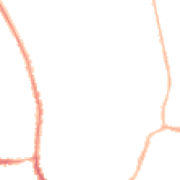Night-time road noise heatmap for M19 3RA