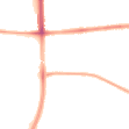 Night-time road noise heatmap for M20 1BD