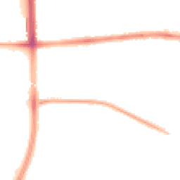 Night-time road noise heatmap for M20 1BF