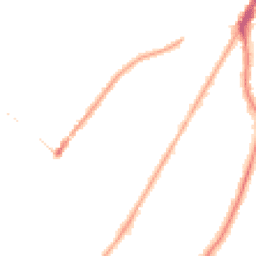 Night-time road noise heatmap for M20 1JD