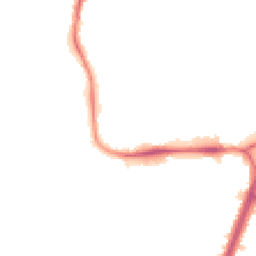 Night-time road noise heatmap for M20 2FD