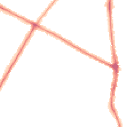 Night-time road noise heatmap for M20 2QP