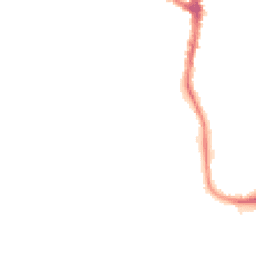 Night-time road noise heatmap for M20 2TJ