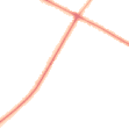 Night-time road noise heatmap for M20 2TL