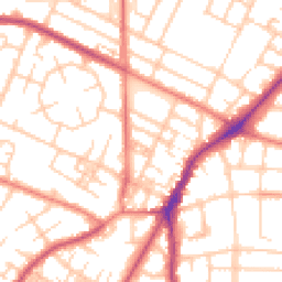 Daytime road noise heatmap for M20 3ES