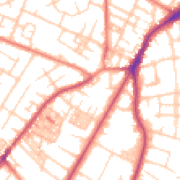 Daytime road noise heatmap for M20 3FA
