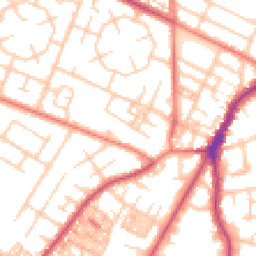 Daytime road noise heatmap for M20 3FH