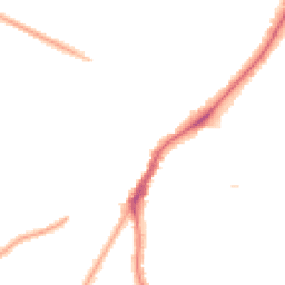 Night-time road noise heatmap for M20 3GA