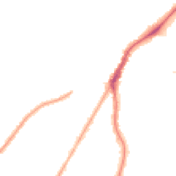 Night-time road noise heatmap for M20 3GD