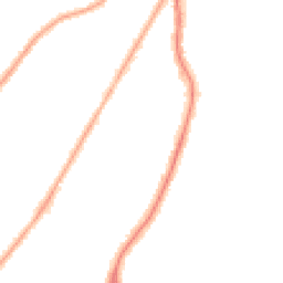 Night-time road noise heatmap for M20 3LD