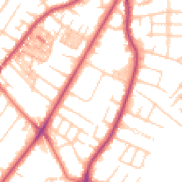 Daytime road noise heatmap for M20 3LP