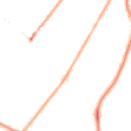 Night-time road noise heatmap for M20 3YD