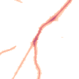Night-time road noise heatmap for M20 4PB