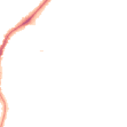 Night-time road noise heatmap for M20 4WT