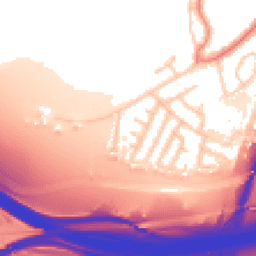 Daytime road noise heatmap for M20 5GL