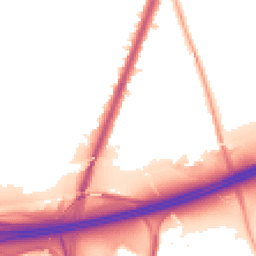 Night-time road noise heatmap for M20 5NT