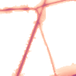 Night-time road noise heatmap for M20 5PF