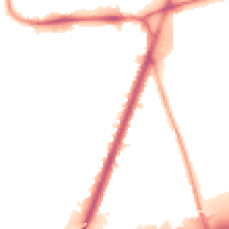 Night-time road noise heatmap for M20 5WN