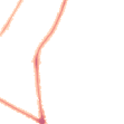 Night-time road noise heatmap for M20 6AN