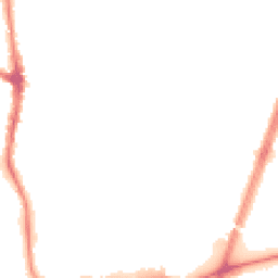 Night-time road noise heatmap for M20 6HR