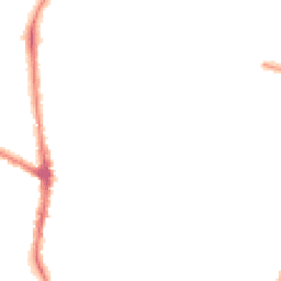 Night-time road noise heatmap for M20 6SY