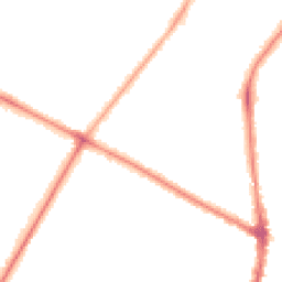 Night-time road noise heatmap for M20 6XB