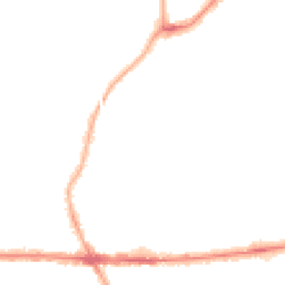 Night-time road noise heatmap for M21 0RE