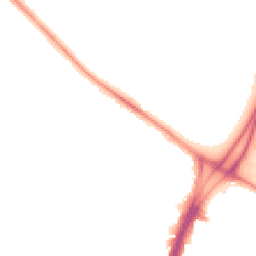 Night-time road noise heatmap for M21 7GN