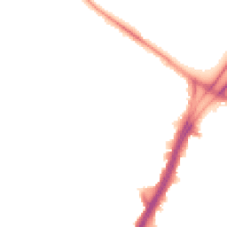 Night-time road noise heatmap for M21 7NR