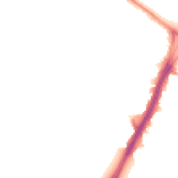 Night-time road noise heatmap for M21 7PR