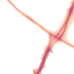 Night-time road noise heatmap for M21 7QP