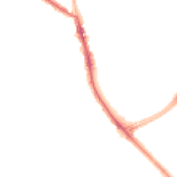 Night-time road noise heatmap for M21 8ER