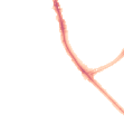 Night-time road noise heatmap for M21 8FY