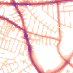 Daytime road noise heatmap for M21 8TP