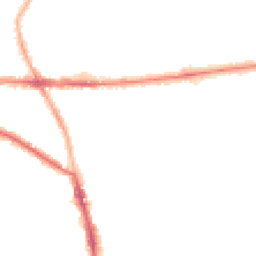 Night-time road noise heatmap for M21 8UX