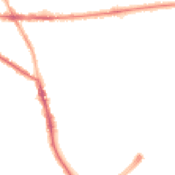 Night-time road noise heatmap for M21 8XR