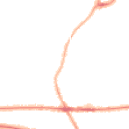 Night-time road noise heatmap for M21 9BG