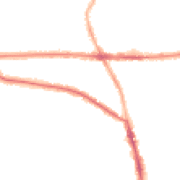 Night-time road noise heatmap for M21 9DD