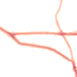 Night-time road noise heatmap for M21 9JG