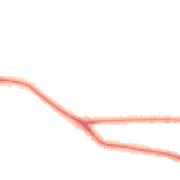 Night-time road noise heatmap for M21 9LA
