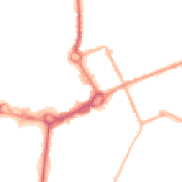 Night-time road noise heatmap for M24 1AE