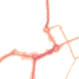 Night-time road noise heatmap for M24 1AJ