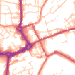 Daytime road noise heatmap for M24 1AS