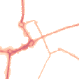 Night-time road noise heatmap for M24 1AX