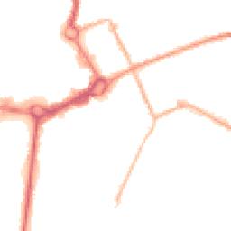Night-time road noise heatmap for M24 1BG