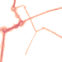 Night-time road noise heatmap for M24 1BQ